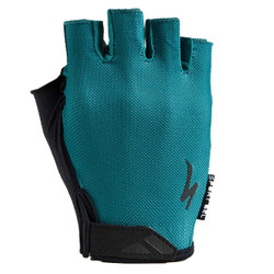 Specialized Body Geometry Sport Gel Short Finger Glove Women's in Tropical Teal